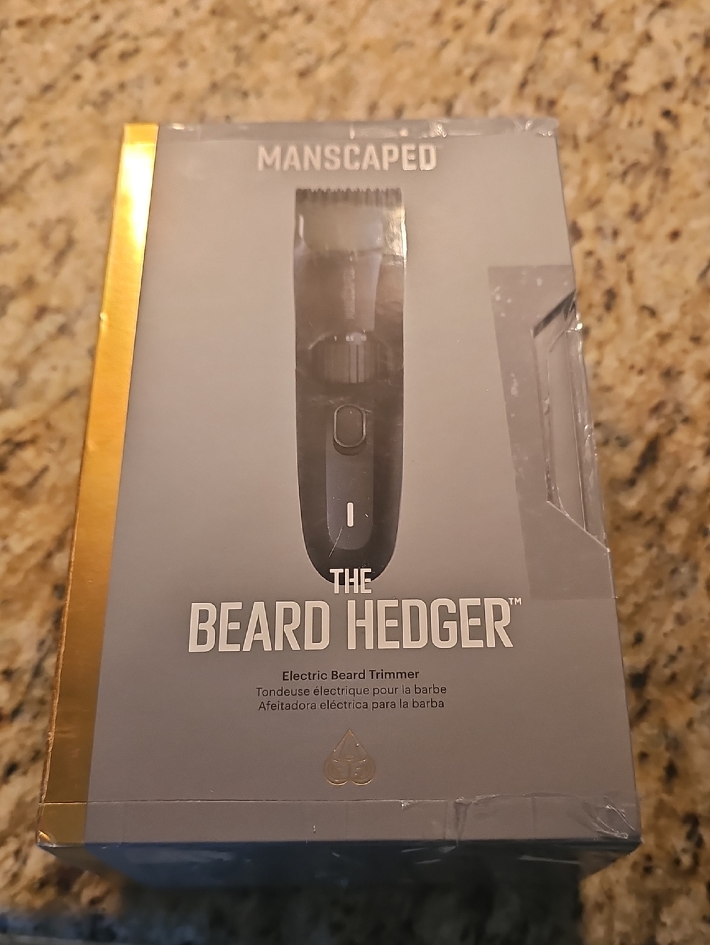 New The Beard Hedger Electric Beard Trimmer Manscaped